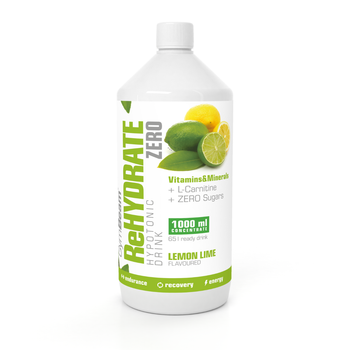 Іонний напій ReHydrate ZERO 1000 мл лимон - лайм - GymBeam Food