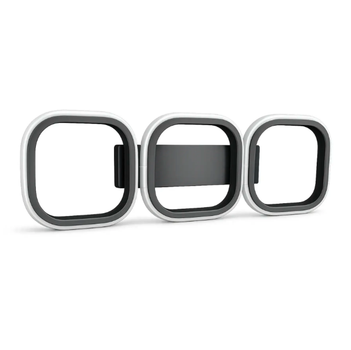 Люстра світлодіодна СМАРТ з пультом Esllse CUBES 40W 3S SMART-530x160x55-BLACK