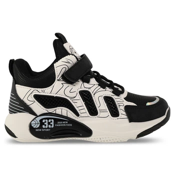 Детские высокие баскетбольные кроссовки SP-Sport Kid's Edition 2410-2 размер 32 White-Black