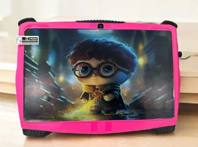 Планшет детский DSK 15 PRO с Молнией Маккуин, Wi-Fi на Android, 7, розовый (15PRO)