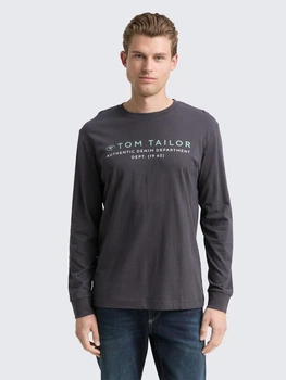 Лонгслив Tom Tailor 1047769 3XL Темно-серая