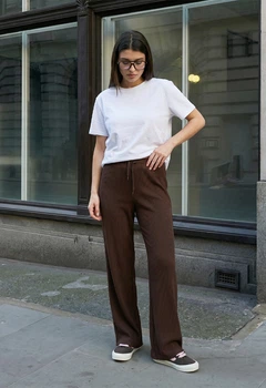 Штаны Спортивные Женские Стаф Кофейные Удобные Для Тренировок Staff Afi Brown XS (387459)