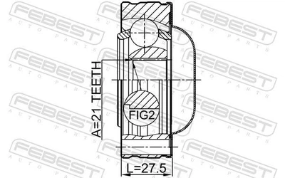 ШРУС карданного вала SUZUKI APV / SUZUKI LIANA / SUZUKI FORENZA 2001-2015 г.