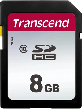 Карта пам'яті Transcend SD 8GB C10 R20MB/s (TS8GSDC300S) 329109
