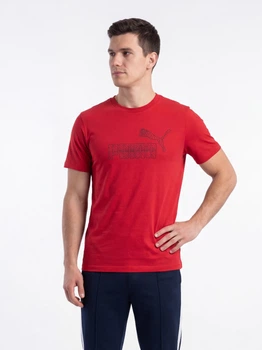 Футболка хлопковая длинная мужская Puma Graphics 69177311 M For All Time Red (4069161743757)
