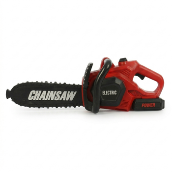 Детская игрушечная бензопила Chain Saw T1806 со звуком, подсветкой и подвижной цепью