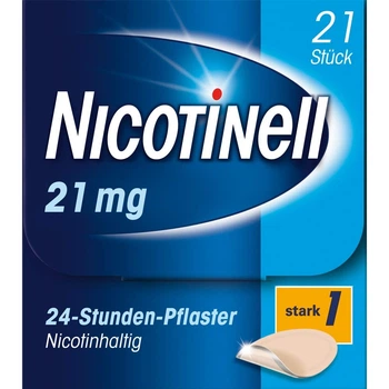 Никотиновый трансдермальный пластырь Nicotinell 21 мг Уровень 1 21 шт