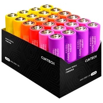 Батарейка CUKTECH AAA rainbow alkaline battery * 24 (CUKAAB09CNCM) CUKTECH CUKAAB09CNCM 1040410
