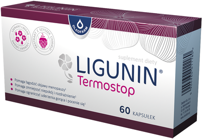 Suplement diety Oleofarm Ligunin Termostop 60 kapsułek (5904960011180)