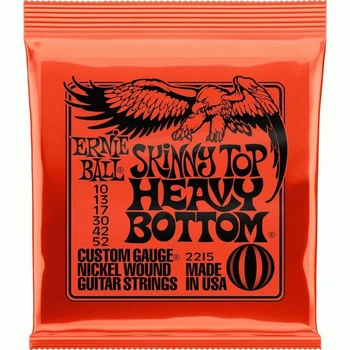 Струны для электрогитары Ernie Ball 2215 10-52 Skinny Top Heavy Bottom