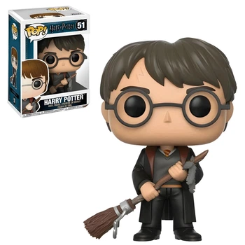 Детская коллекционная фигурка Harry Potter Pop Гарри Поттер с метлой (815758)