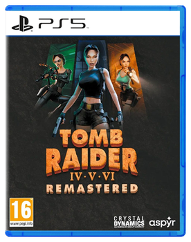 Игра Sony PlayStation 5 Tomb Raider IV-VI Remastered Starring Lara Croft Английская Версия