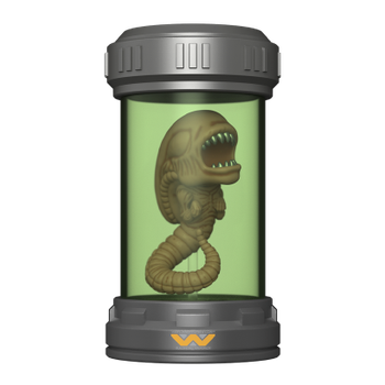 Фігурка FUNKO POP! Чужий Ксеноморф у Капсулі з Підсвіткою Преміум Light Up Chestburster 160mm 1988 90318F