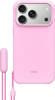Чохол Beats Kickstand Case with MagSafe and Camera Control для Apple iPhone 17 Pro (MGY84) Pebble Pink