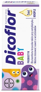 Probiotyk Bayer Dicoflor Baby krople 5 ml (5908229303276)