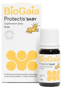 Probiotyk BioGaia Baby krople dla niemowląt 5 ml (7350012550950)