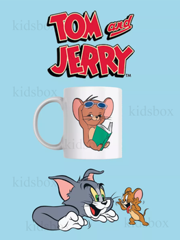 Кружка Том и Джерри с принтом керамическая чашка Tom and Jerry 330 мл Uk_104