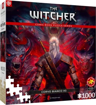 Пазл GoodLoot The Witcher Corvo Bianco 1000 шт (5908305251040)