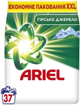 Пральний порошок Ariel Гірське Джерело 37 циклів 5 кг (8006530178112)