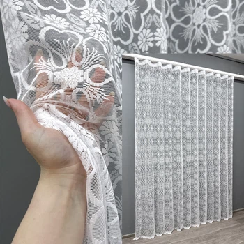 Тюль VR-Textil 1607т Жаккард Белый 200х270 см (42-1110)