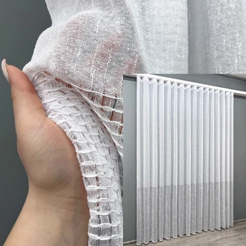 Тюль VR-Textil 2023т Жаккард Белый 400х270 см (42-1094)
