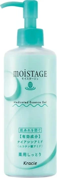 Універсальний Гель-Сироватка з ніацинамідом Kracie Moistage Essence Gel Moisturizing , колагеном, керамідом 180 г