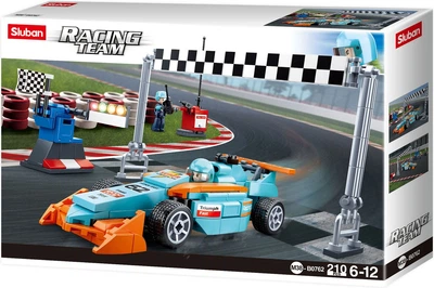 Klocki konstrukcyjne Sluban Racing Team Small Circuit 210 elementów 2499406 (6938242956226)