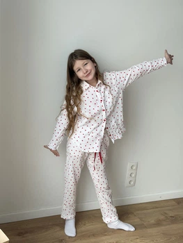Сорочка дитяча муслінова The Dressing Room в сердечко 146-152 (tdk-ch6837sr)