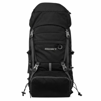 Рюкзак складной спортивный трансформер 4Monster Outdoor Folding Hiking T-FHB объем 24 литра Black
