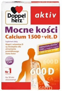 Вітамінно-мінеральний комплекс Doppelherz Aktiv Міцні кістки 60 таблеток (4009932577808)
