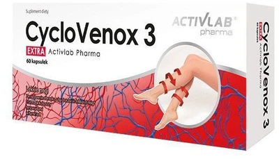 Вітамінно-мінеральний комплекс Unipro CycloVenox 3 Extra 60 капсул (5903260900033)