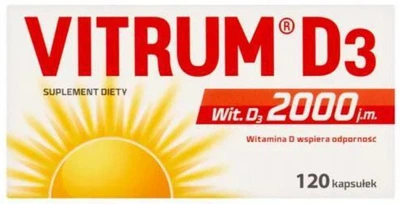 Вітамін D3 Orifarm Healthcare Vitrum D3 2000 120 капсул (5711313009912)