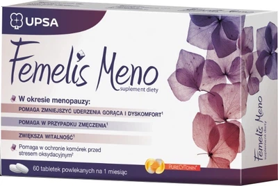 Kompleks dla menopauzy Stada Femelis Meno 60 tabletek (3665351001099)