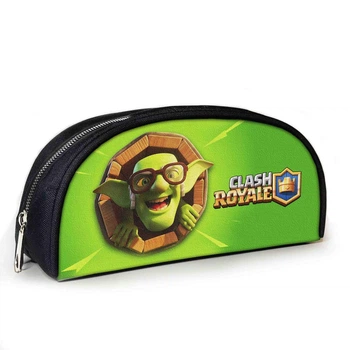 Пенал шкільний No Brand Clash Royale 23x10x8 см Чорний (3988)