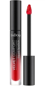 Рідка помада для губ Isadora Velvet Comfort Liquid Lipstick 4 мл 66 Ravish Red (ЦП-00009480)