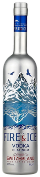Водка Fire & Ice Platinum 40% 1л