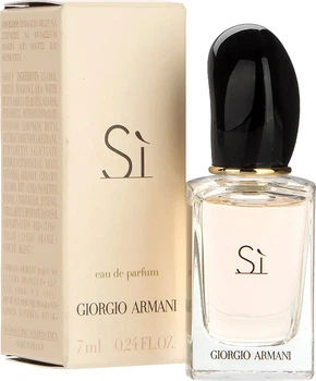 Миниатюра Парфюмированная вода для женщин Giorgio Armani Si 7 мл (3605521816726)