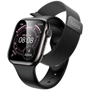 Смарт-годинник HOCO Y42 Smart sports watch (call version) (Black) (249125)