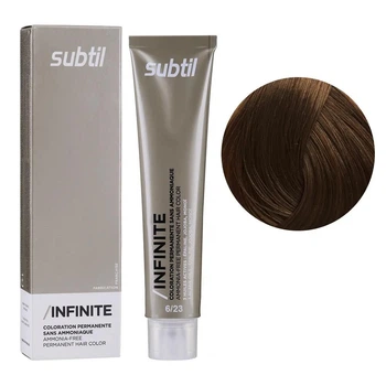 Безаміачна крем-фарба Subtil для волосся Infinite Permanent Hair Color 6.23 Темний блондин перламутровий золотистий 60 мл