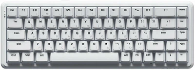 Клавіатура Ajazz AK680 Max Magnetic Switch RGB USB White (AK680-WM-W-A)
