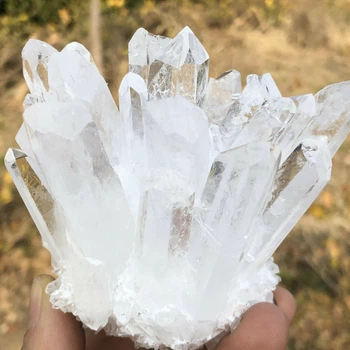 Натуральный камень белого кварца White Quartz 100 г — природный минерал для медитации, коллекции и декора