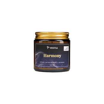 Свічка для медитацій з ладаном Harmony Vesna 100 мл 4820222661997
