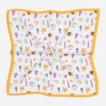 Хустка жіноча SumWin Атлас 20939-236-1 Жовта (ROZ6501086978)