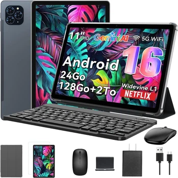 Планшет 11" Full HD TABWEE T90 8+16/128Gb 8 ядер Android 16 8000 mAh Сірий