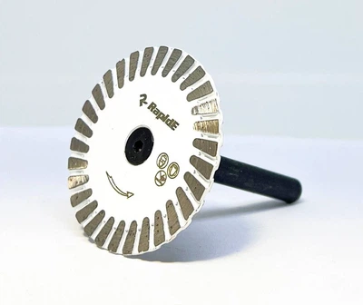 Диск алмазний міні RapidE Turbo Blade 55мм*8мм на дриль для чищення клею з під СВП