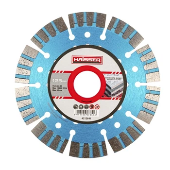 Диск алмазний Segment/Turbo Concrete Expert 125*2.2*12.0*22.23 HAISSER 4212641