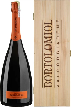 Вино ігристе Bortolomiol Senior Valdobbiadene Prosecco Superiore біле екстра-сухе 1.5 л 11.5% у подарунковій упаковці (2021000009976N)