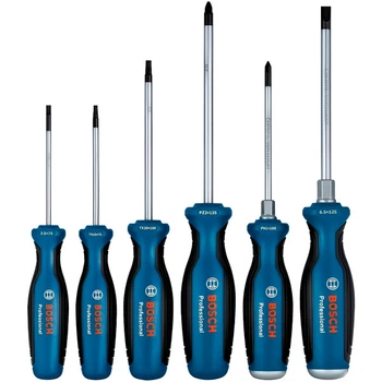 Набор отверток Bosch (PH, PZ, SL, TX, 6 шт) магнитных (26755)