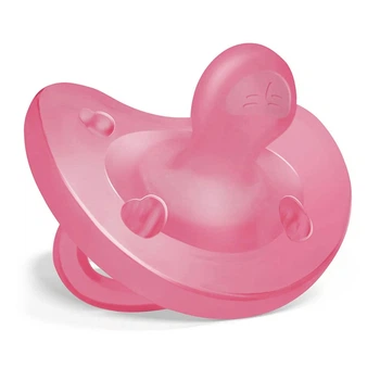 Пустышка Chicco силиконовая Physioforma Soft от 16 до 36 месяцев розовая 73091.93