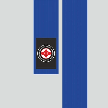 Пояс для карате синий